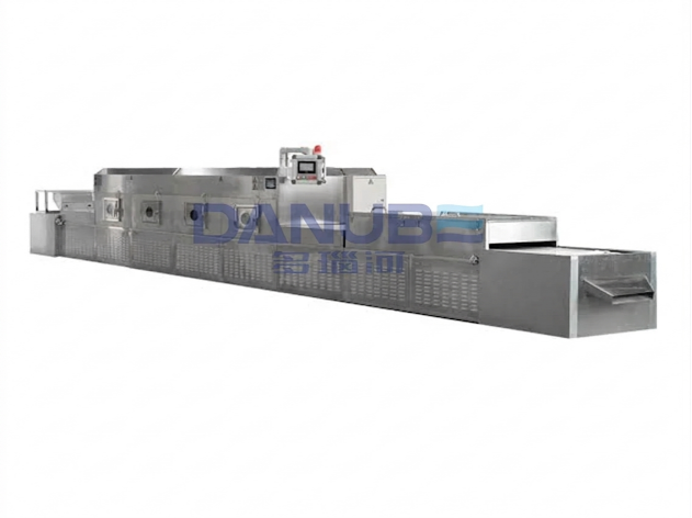 Industrial Continuous Microwave Dryer & Sterilizer