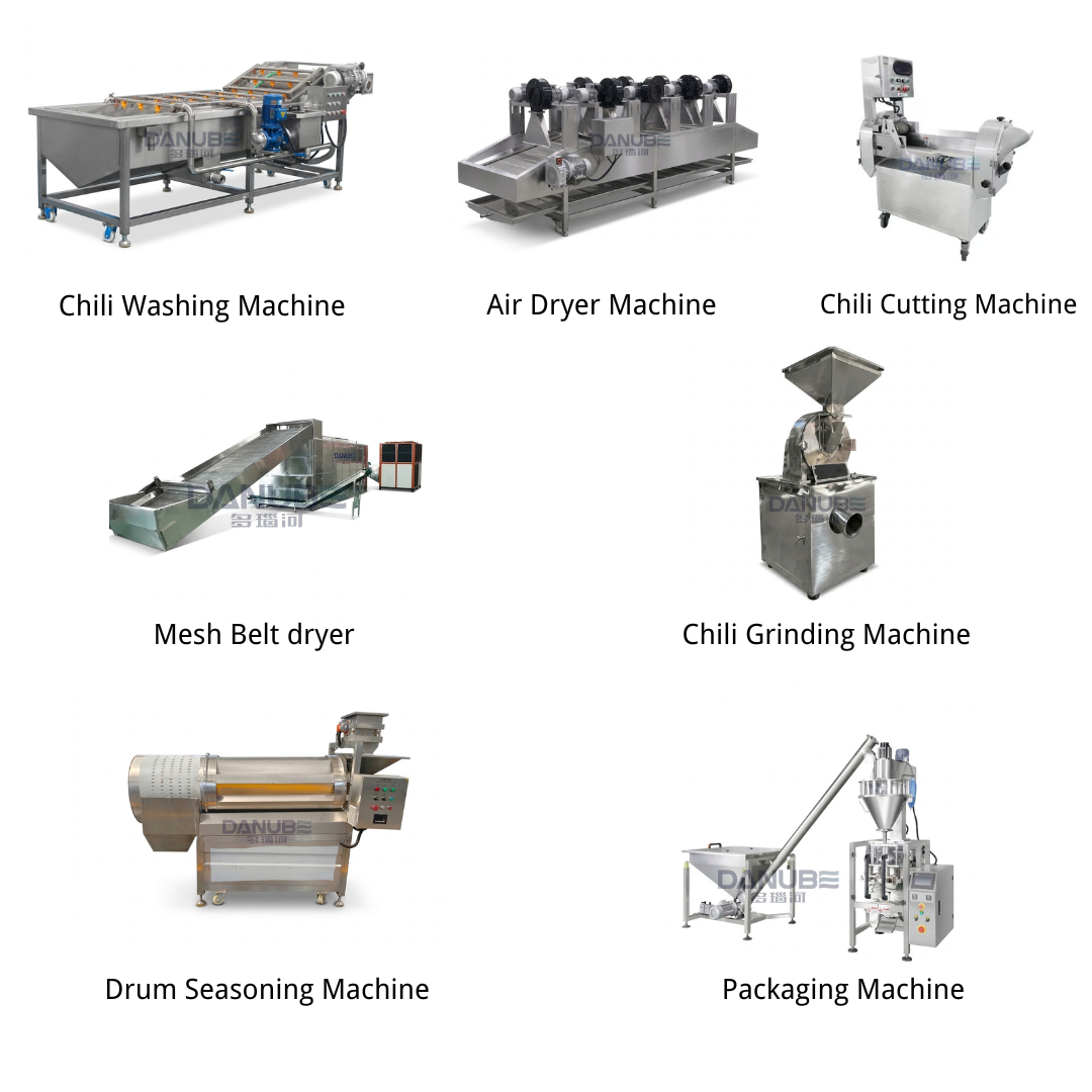 Chili Processing Line Equipment