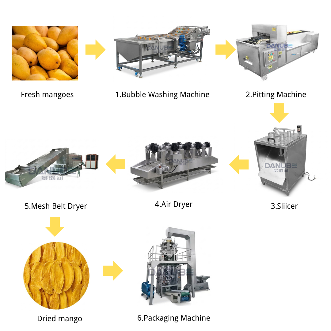 Mango Drying Production Line for Dried Mango Slices