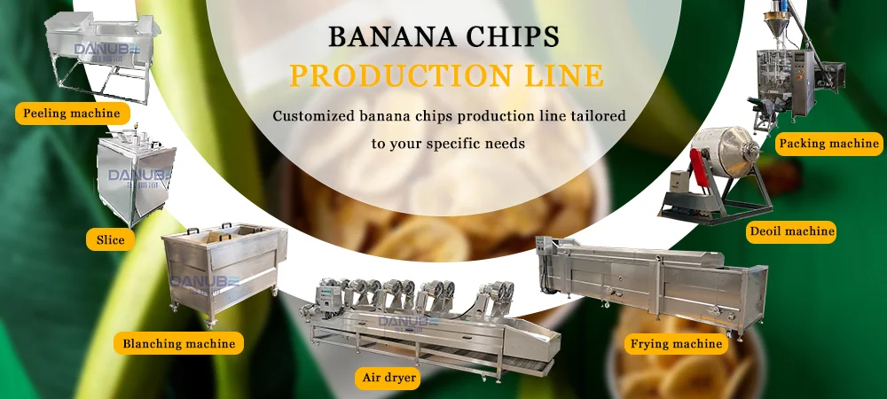 Banana Chips Frying Line