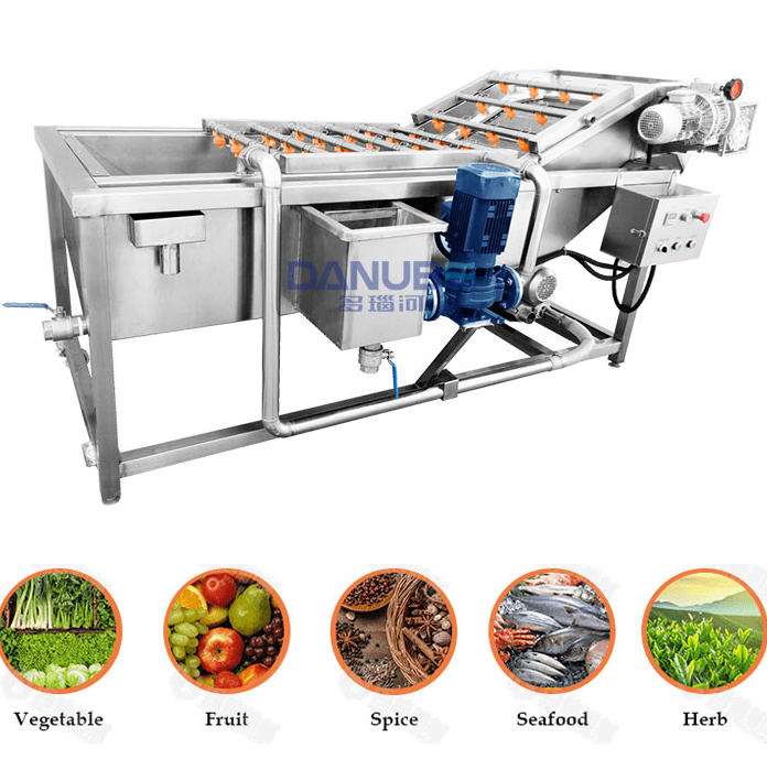Industrial Fruit & Vegetable Bubble Washing Machine