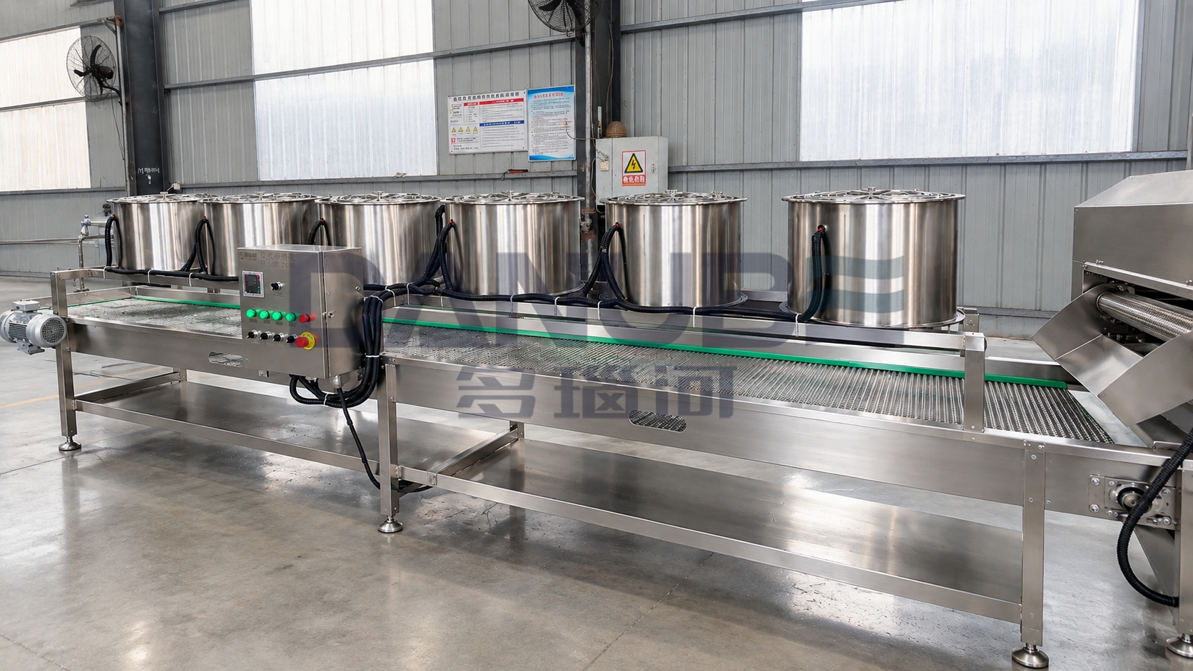 Industrial Air De-oiling Machine for Fried Food