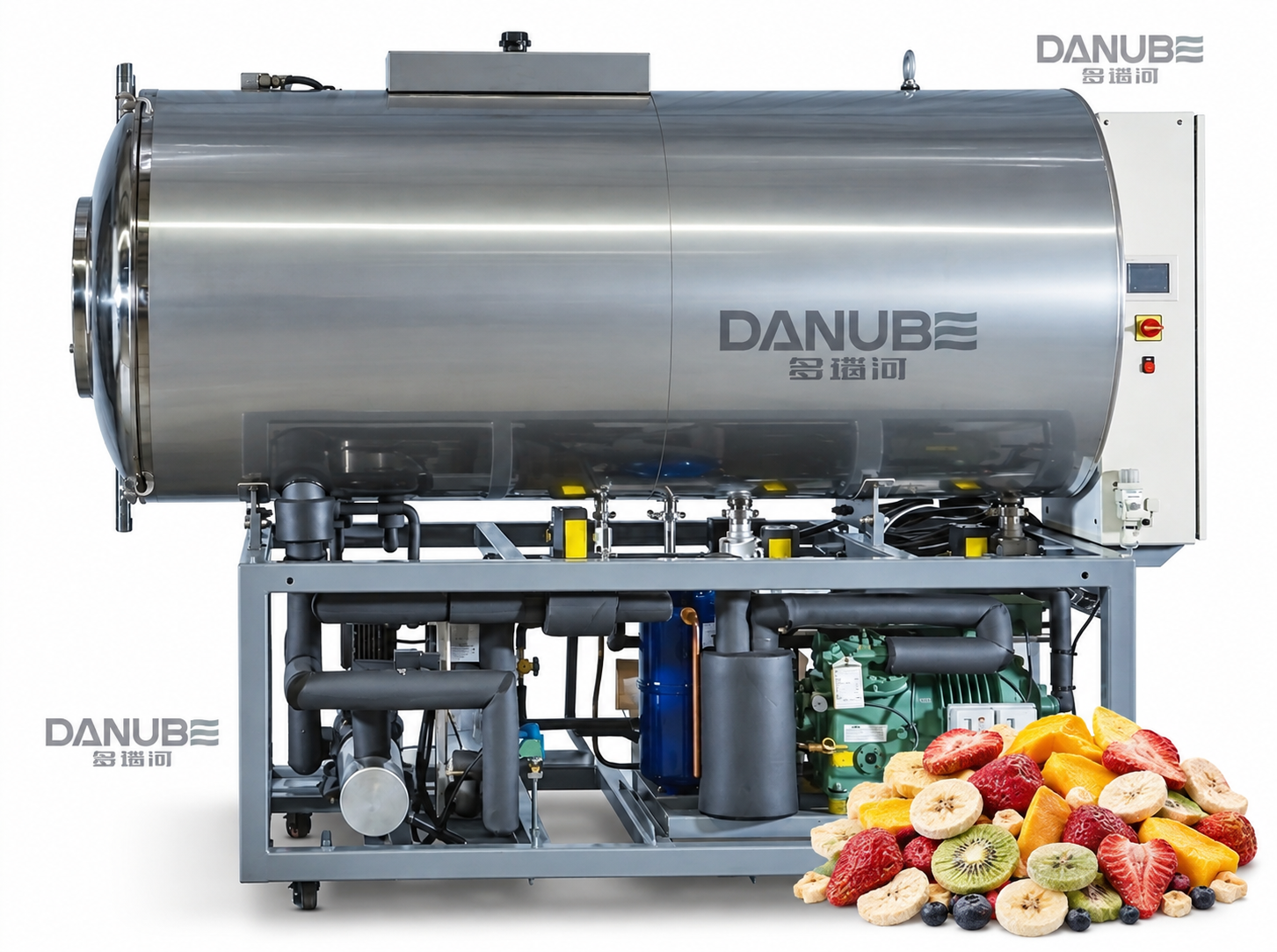 Fruit Freeze Dryer for Commercial Fruit Processing